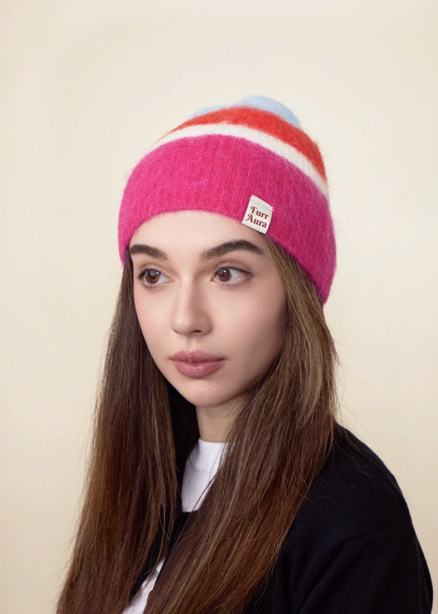 Color Block Beanie